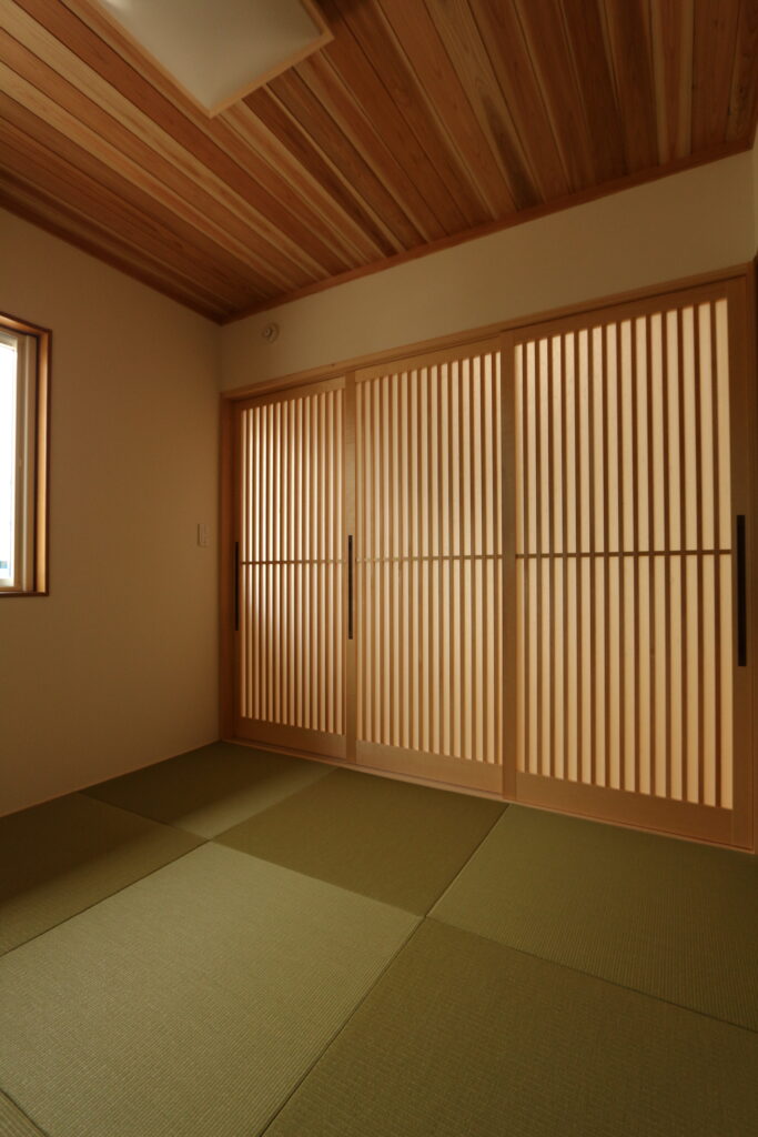 収納力を兼ね備える平屋