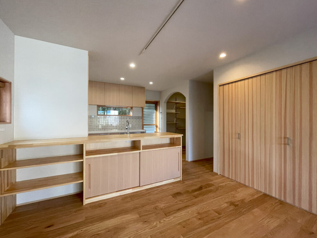 和室が迎える玄関